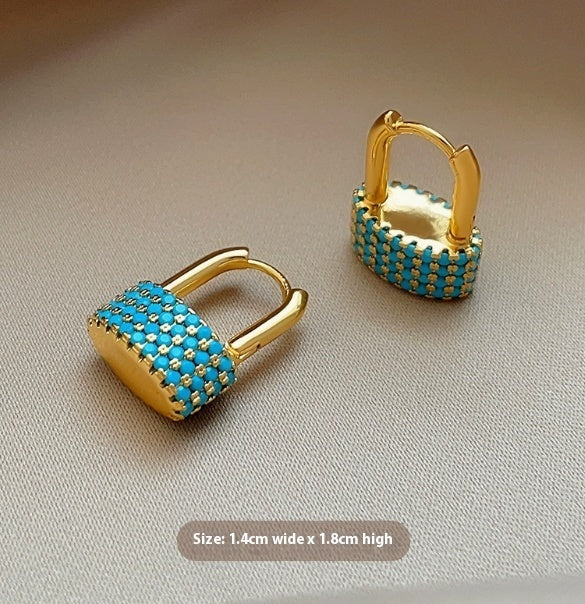 Ethnic Style U-lock Ear Clip Design Earrings