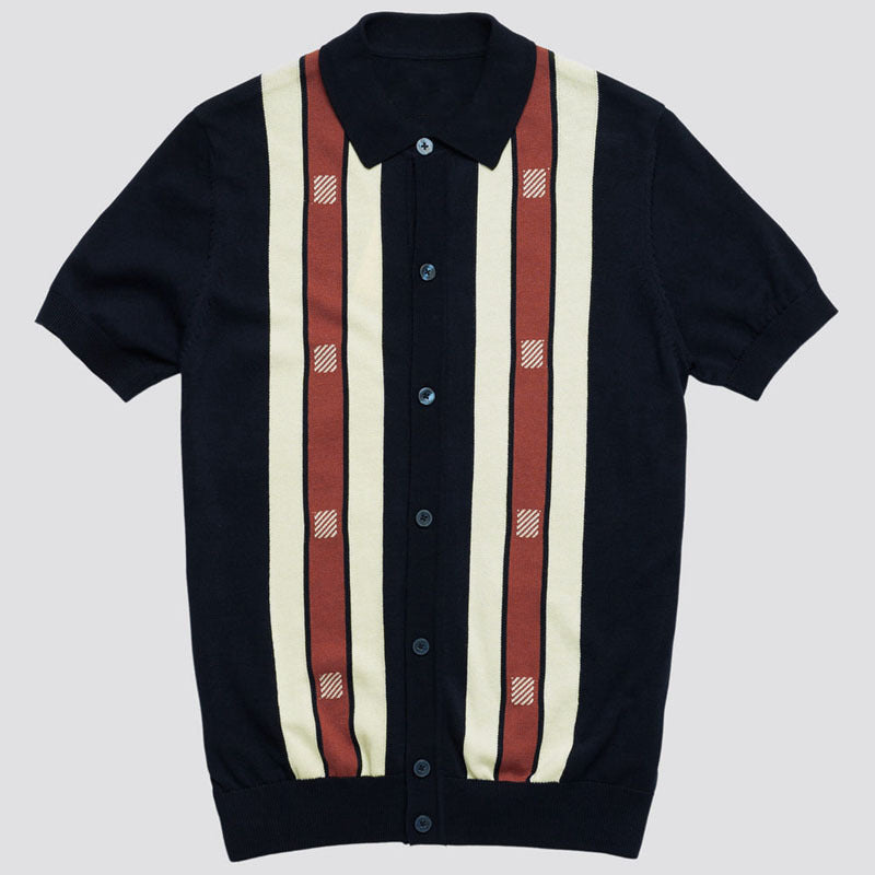 European And American New Men's Clothing Slim Casual Lapel T-shirt