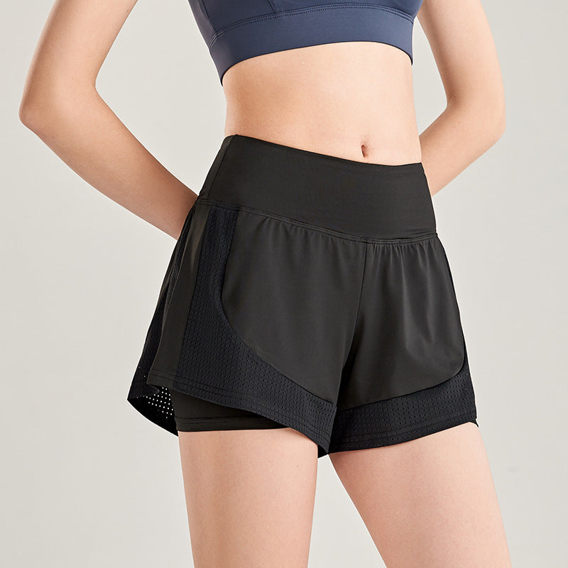 High Waist Sports Two Fake Running Yoga Fitness Pants