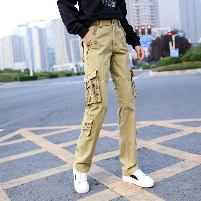 Women's Retro Plus Size Loose Slimming High-end Cool Casual Pants