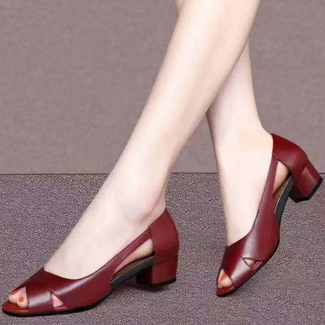 Women's Sandals Chunky Heel Dancing Shoes