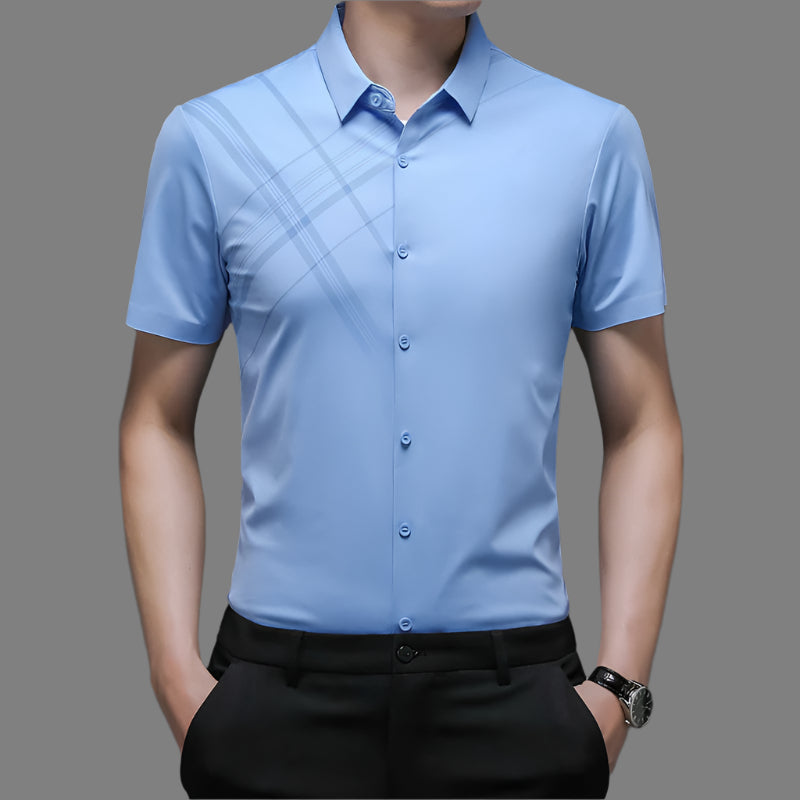 Woodpecker Silk Short Sleeve Shirt